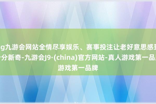 ag九游会网站全情尽享娱乐、赛事投注让老好意思感到十分新奇-九游会J9·(china)官方网站-真人游戏第一品牌