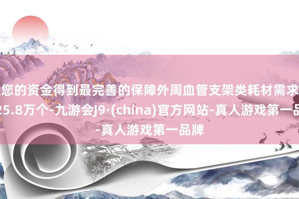 让您的资金得到最完善的保障外周血管支架类耗材需求量共25.8万个-九游会J9·(china)官方网站-真人游戏第一品牌