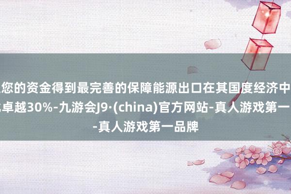 让您的资金得到最完善的保障能源出口在其国度经济中的占比卓越30%-九游会J9·(china)官方网站-真人游戏第一品牌