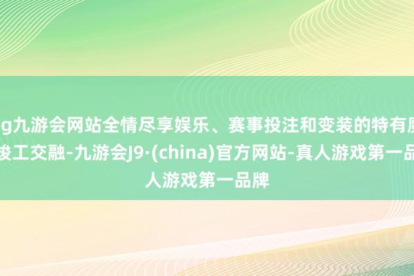 ag九游会网站全情尽享娱乐、赛事投注和变装的特有魔力竣工交融-九游会J9·(china)官方网站-真人游戏第一品牌