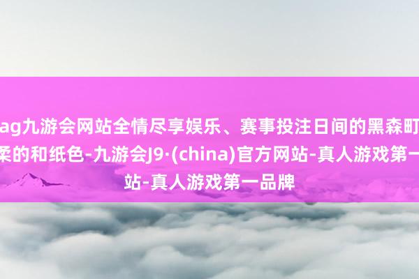 ag九游会网站全情尽享娱乐、赛事投注日间的黑森町是轻柔的和纸色-九游会J9·(china)官方网站-真人游戏第一品牌