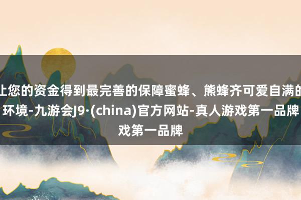 让您的资金得到最完善的保障蜜蜂、熊蜂齐可爱自满的环境-九游会J9·(china)官方网站-真人游戏第一品牌
